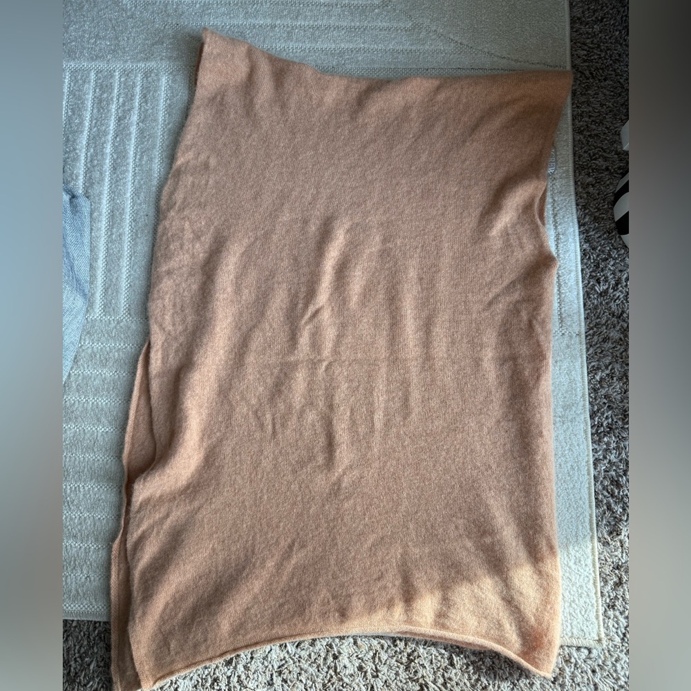 J. Crew Camel Wool-Cashmere Blend Fabric